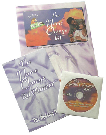 name change kit planner-name change kit for brides & marriage name change software